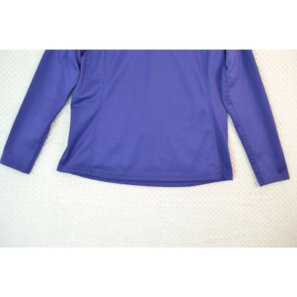 The North Face Women's Large Purple Long Sleeve Heavyweight Pullover Shirt-READ - Picture 3 of 15